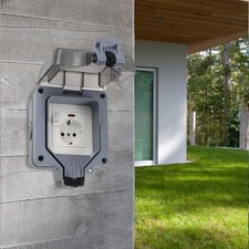 Prise murale étanche