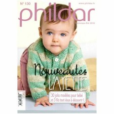 CATALOGUE PHILDAR N°130  LAYETTE printemps ete 2016 NEUF