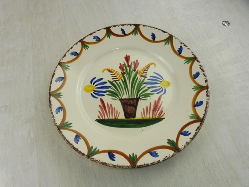 Ancienne assiette décor