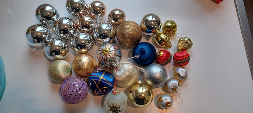 Boules décorations noel - boules, de
