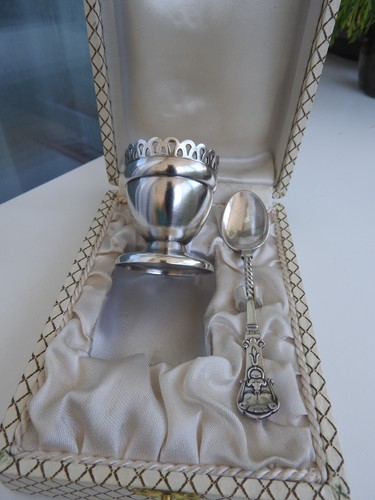 Ancien coffret coquetier - ancien, et