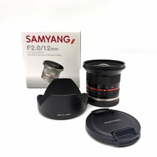 Objectif Samyang 12Mm F/2.0