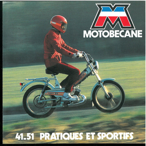 Brochure motobecane - brochure,