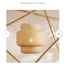 Pendant Light, Bamboo