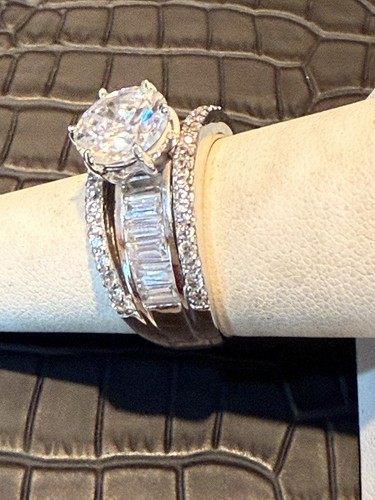Baguette ring - baguette, cz
