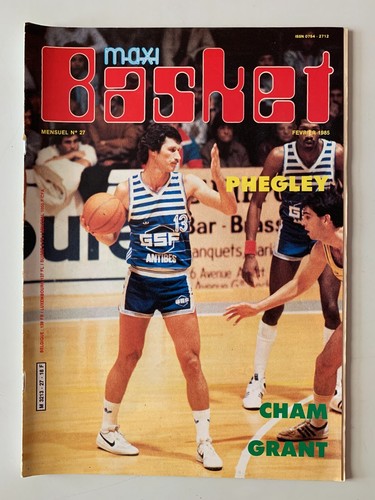 Maxi basket fevrier 1985 - basket,