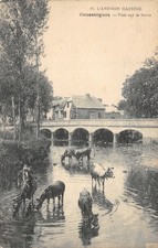 12-COUSSERGUES-PONT SUR LA SERRE-VACHES A L ABREUVOIR-N T6018-B/0103