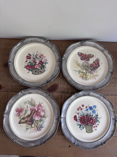 Lot4 anciennes assiettes - anciennes,
