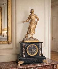 Pendule ancienne signée