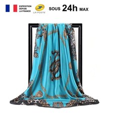 Foulard carré mode - pour, femme