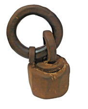 Balance de poids 3,3 kg ancienne pierre lourde en fer vintage originale 1900