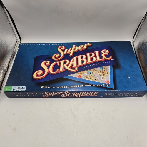 2004 super scrabble board - scrabble,