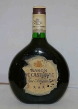 Rare bouteille Fine Armagnac ancienne « Baron de Casterac » années 70's / 80's