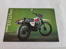 YAMAHA DT125MX prospectus brochure catalogue dépliant  catalog brochure prospekt