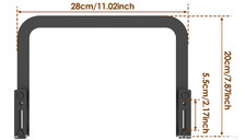 Barre métallique bouchon