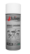 Aérosol vernis universel incolore satin tous supports 400ml JULIEN