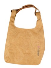 Sac femme DARLING - sac à main en papier kraft Anse en cuir véritable