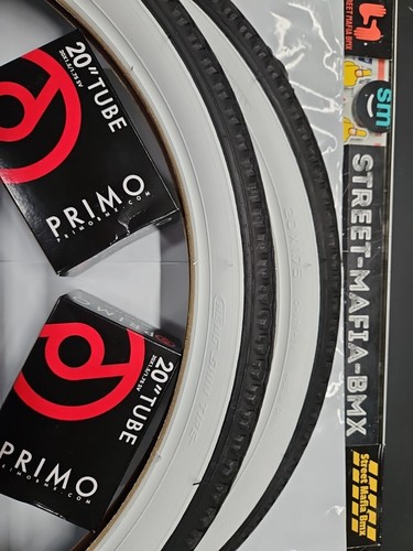 Low rider bike tires white - low,