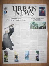 Urban news n° 18 Warren Ellis Superman Green arrow Urban Comics 2015 + affiche