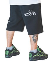 Bermuda in felpa BLUESKIN baggy THEBLUESKIN skate rap hip hop bfe01