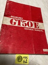 Suzuki GT50/E 1979 N GT50 GT 50 manuel revue technique moto atelier 50GT