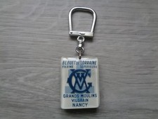ANCIEN PORTE CLE BOURBON GRANDS MOULINS VILGRAIN NANCY GRUAU STANISLAS FARINE