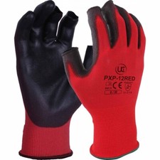 Gants Sans Doigts Légers Précision Rouge - UCI PXP-12 10 X