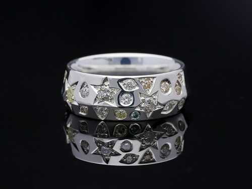 Bague diamants brillants 50 - bague,