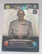 Colonel Yularen Showcase Foil This Is Why We Plan Secrets Of Power Star Wars