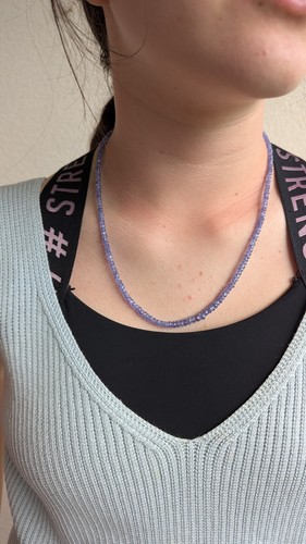Collier pierre fine tanzanite - fine,