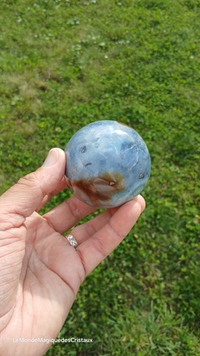 Jaspe océan forme sphère - jaspe,