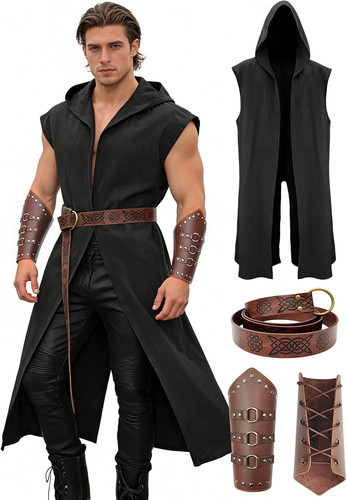 Men renaissance costume set - men's,