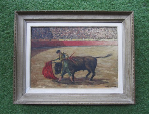 Superbe tableau ancien - , signé