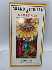 Le Tarot  Grand Etteilla ou Tarot Égyptien Complet Grimaud
