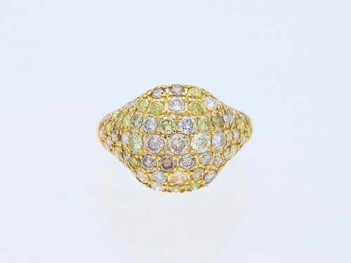 Bague diamant - bague, ct.