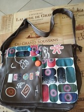 Grand Sac À Main Style Ethnique En Bandoulière