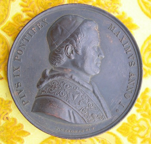 Medaille vatican pape pie - pape, ix