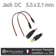 Câbles alimentation jack dc - câbles, d'alimentation