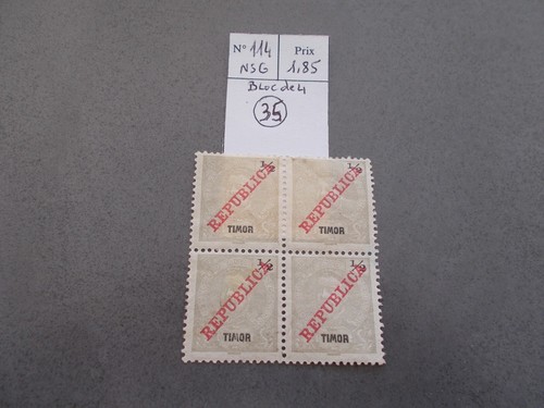 TIMBRE.TIMOR.N°114.CATALOGUE