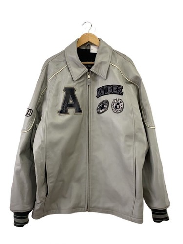 Avirex leather jacket - leather,