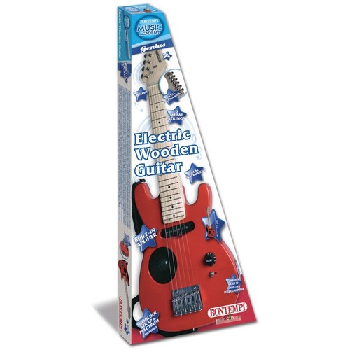 Guitare electric wooden avec - wooden,