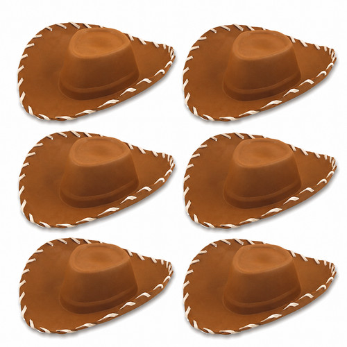 Chapeau cowboy marron pour - marron,