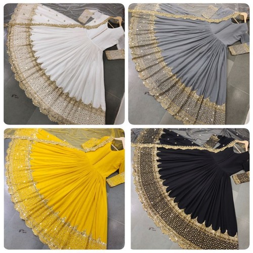 Robe soirée anarkali - de,