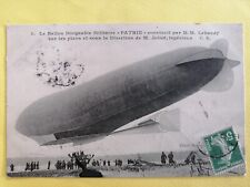 CPA 1910 BALLON DIRIGEABLE MILITAIRE " PATRIE " AÉRONEF AIRSHIP AIRCRAFT Lebaudy