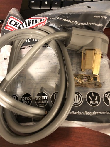 Certified electric range cord - electric,
