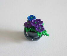 PLAYMOBIL (J145) EPOQUE 1900 - Bouquet dans un Seau Marchande de Fleurs 5343