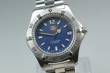 Montre vintage [N MINT++] TAG Heuer Professional 2000 WK1113-1 bleue 38 mm...