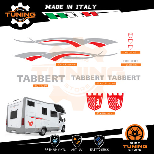 Autocollants camper kit - autocollants,