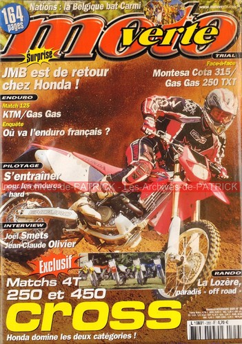 Moto verte 355 honda - moto,