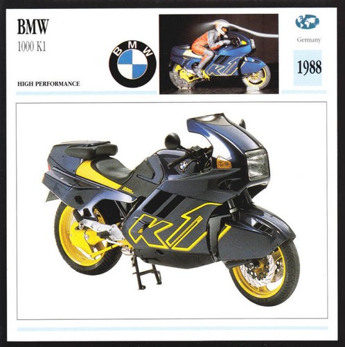 1988 bmw 1000cc 1 - bmw, k1